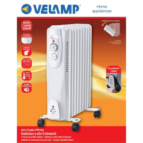 Termosifone olio 2000 w - ad,
