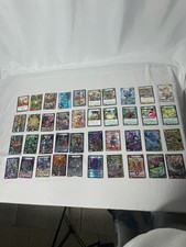 duel masters lotto carte in edizione giapponese, 40 carte con bustine carte