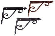 MENSOLA FERRO BATTUTO CM 14