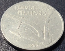 1953 ITALY 10 LIRE KM# 93 US