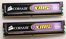 2 Moduli RAM 1GB Corsair XMS2
