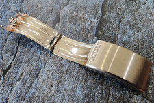 Fibbia chiusura Citizen originale Nos 16,5 mm SS Bullhead speedy 8100 8110 Giappone