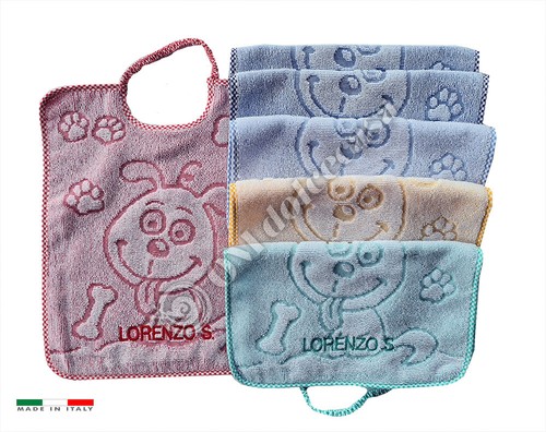 Bavaglini elastico bambino set - elastico,