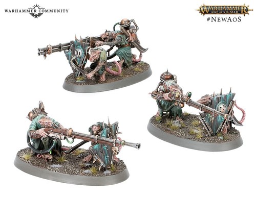 Warplock jezzails skaven - warplock,