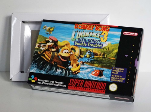 Boîte snes donkey kong - boîte,
