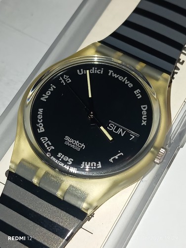 Swatch gent 1992 - swatch, gutenberg