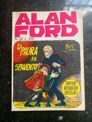 Alan ford la - n.22, paura