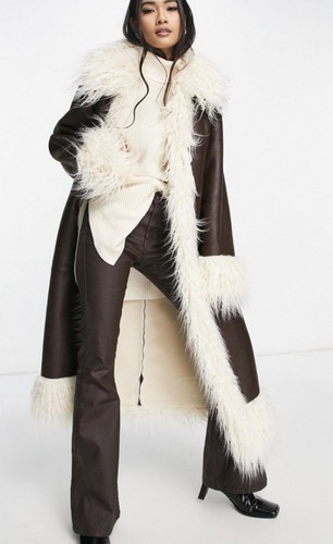 Topshop cappotto lungo - lungo, in