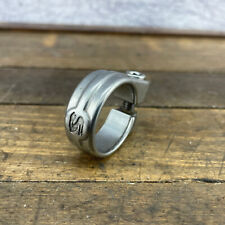 Morsetto reggisella vintage Surly 29 mm 30 acciaio Krampus orco 1 uno argento