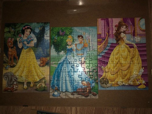 Mini puzzle principesse - puzzle,