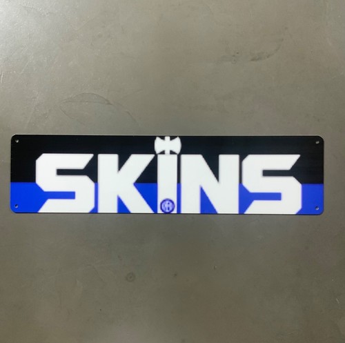 Targa metallo skins inter - in,