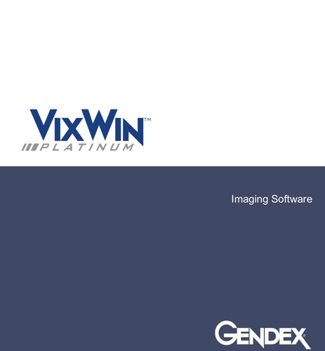 Gendex vixwin imaging - gendex, software