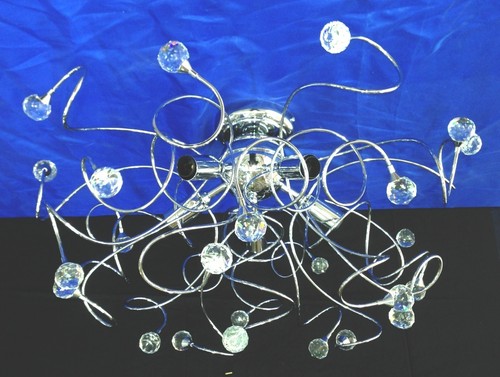 Plafoniera lampadario sfere - lampadario,