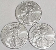 Lot of 3 2024 1 oz $1 American