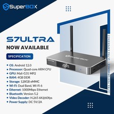 Superbox S7 Ultra Distributore