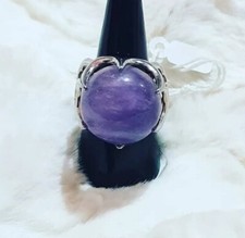 925 Silver and Amethyst Ring