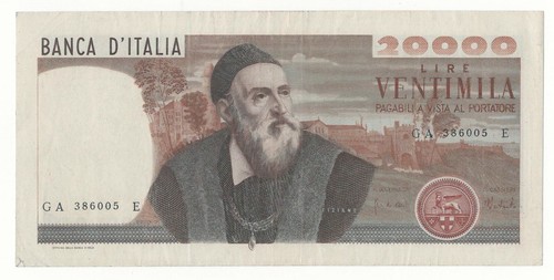 20000 lire tiziano - 20000,