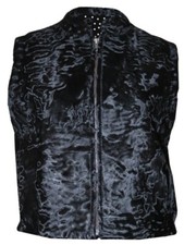 Gilet in vera pelliccia di