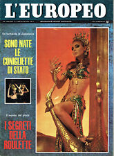 EUROPEO 1967=JOANNA PETTET=OLLOLAI=SATELLITE SAN MARCO=MARC CHAGALL=JANE FONDA=