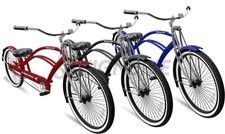 Chopper bici elastico - bici, 26"