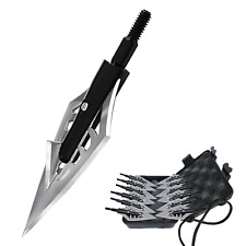 12 pezzi 150 grani teste larghe taglio 1,1" balestra composta arco punta di freccia caccia