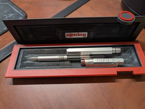 Rotring 600 fountain - rotring, broad
