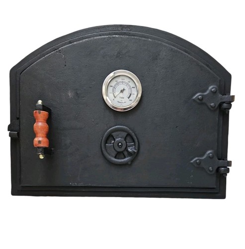 Porta forno legna con - a,