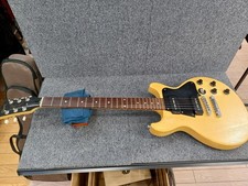 Gibson Les Paul Faded Double Cutaway Worn Yellow Made in USA Chitarra elettrica