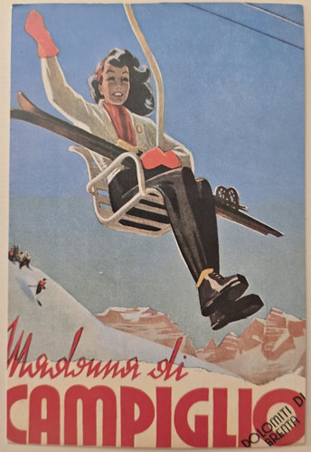 Cartolina madonna campiglio - madonna,