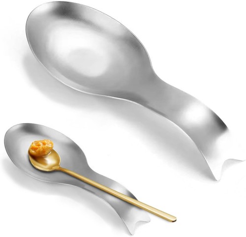 Poggia cucchiaio acciaio - poggia,