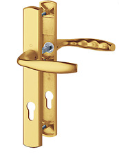 HOPPE New York 92PZ 3 fori leva fissa mobile oro 1810/3816N