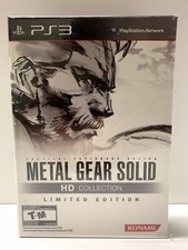 METAL GEAR SOLID HD COLLECTION LIMITED EDITION - SONY PS3 - NEW SEALED NTSC-USA