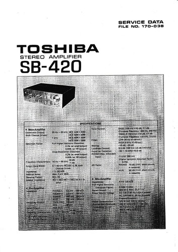 Servizio manuale istruzioni - servizio,