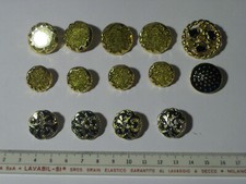 LOTTO 14 BOTTONI METALLO
