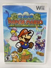 Super paper mario nintendo wii - paper,