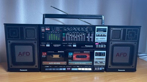 Boombox vintage panasonic - boombox,