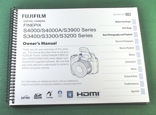 Fujifilm finepix s4000 s3400 - fujifilm,