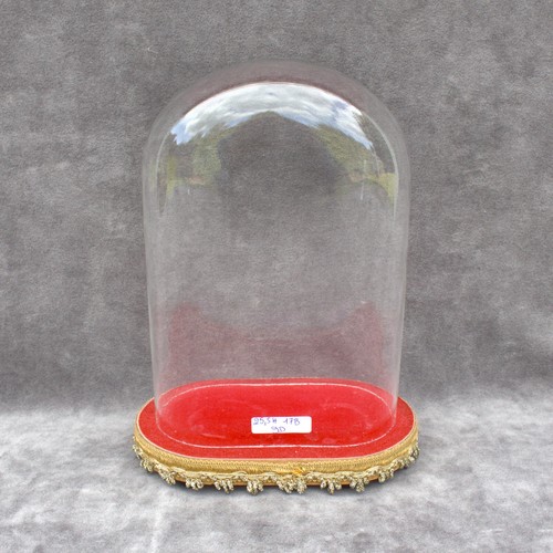Vintage retrò ovale cupola