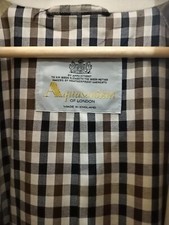 Aquascutum trench/cappotto beige in ottime condizioni