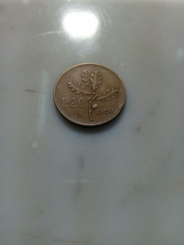 Vendo moneta rara 20lire - rara, da