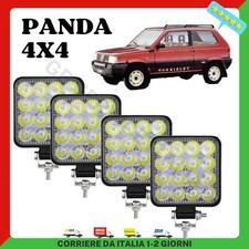 FARETTI FARI LUCI A LED DA PER AUTO 12V VOLT FUORISTRADA FIAT PANDA 4X4 141 4WD