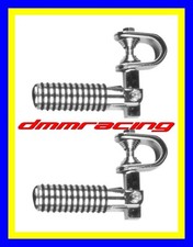 2 Pedane poggiapiedi MOTO