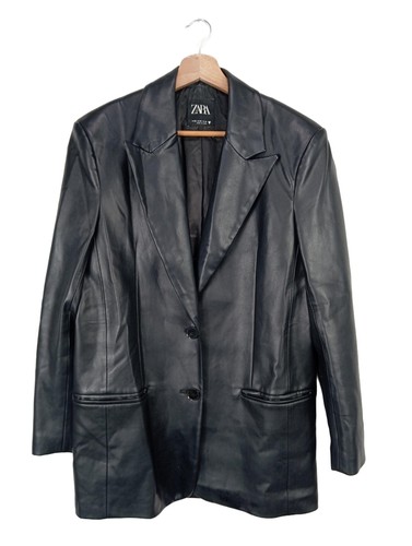 Zara giacca ecopelle donna - giacca,