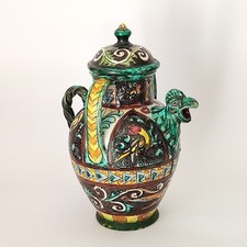 Orciolo graffito - Zulimo Aretini - anni '20-'40 (cod. 1833)