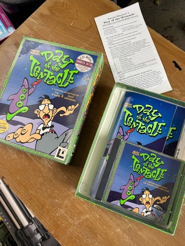 Day the tentacle big box - pc,