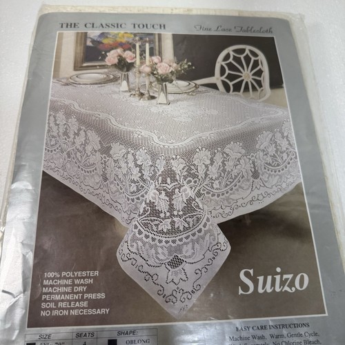 Tovaglia avorio fine pizzo