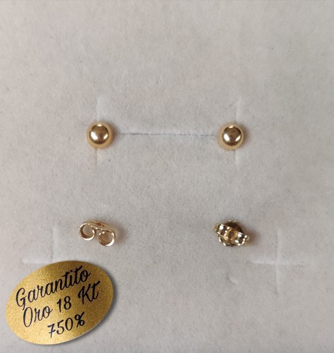 Orecchini vintage oro - in,