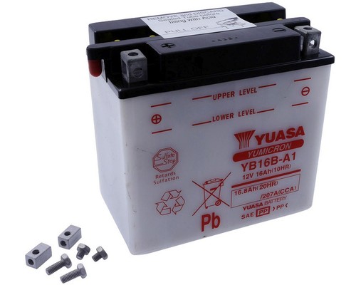 Batteria yuasa yb16b 16ah - batteria,