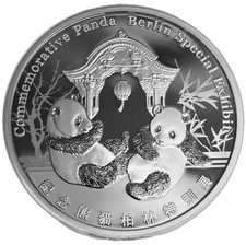 Unze silber china panda - unze, 2018