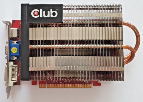 Scheda grafica club - club, 3d